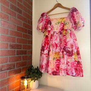 Floral Babydoll Dress